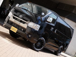 ハイエースバンディーゼル4WD　キャンピング登録　フルフラット