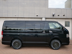 ハイエースバンディーゼル4WD　キャンピング登録　フルフラット
