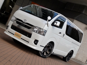 ハイエースバンディーゼル4WD　ベッドキット付き　車中泊