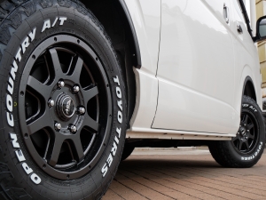 ハイエースバンディーゼル4WD　キャンピング登録　フルフラット