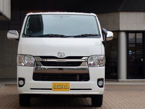 ハイエースバンディーゼル4WD　純正アルミ　TRDスポイラー