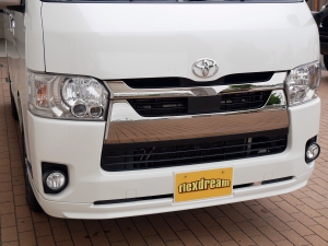 ハイエースバンディーゼル4WD　純正アルミ　TRDスポイラー