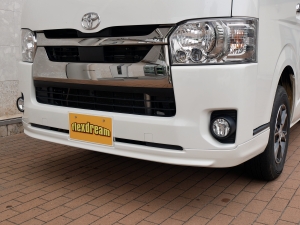 ハイエースバンディーゼル4WD　純正アルミ　TRDスポイラー