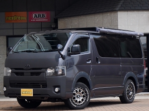 ハイエースＶディーゼル4WD　LINE-X　キャンプ