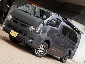 ハイエースバンディーゼル4WD　LINE-X　キャンプ