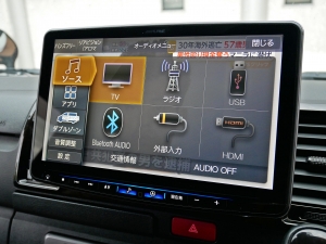 ハイエースバンディーゼル4WD　ベッド付き　車中泊