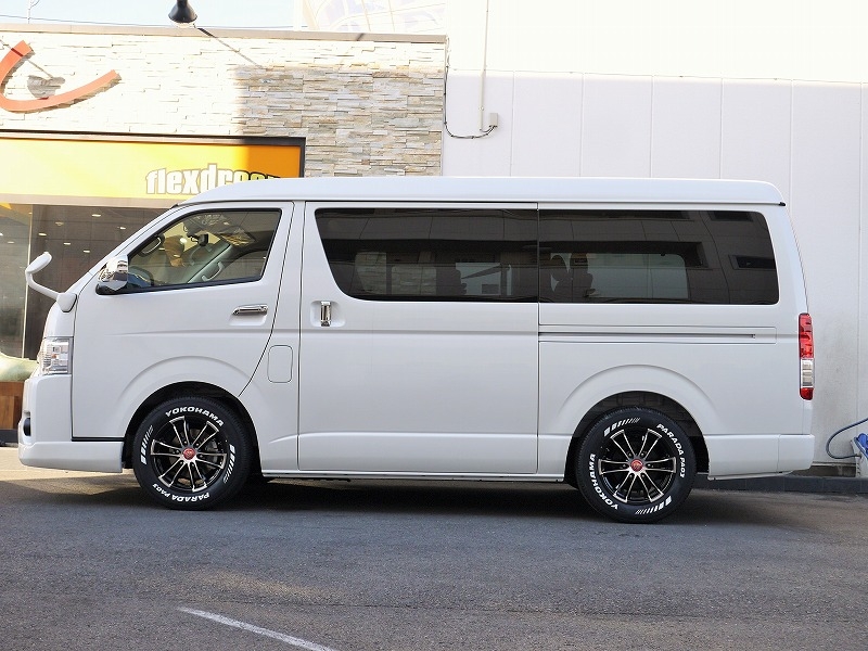 ハイエースワゴン4型新車4wd 6at カスタムカーギャラリー車両詳細 フレックス ドリーム ハイエースワゴン4型新車4wd 6at カスタムカーギャラリー車両詳細 フレックス ドリーム