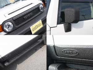 ＦＪクルーザールーフラック　バックカメラ