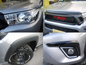 ハイラックスTRD　トノカバー　