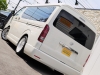 ハイエースワゴンレガンスフルエアロ　１９アルミ　ベッドキット