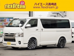 ハイエースバン4型新車　３０００ディーゼルターボ４ＷＤ　ダークプライム