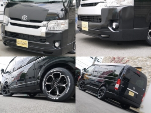 ハイエースワゴン4型新車　10人乗６AT　前向き９名乗車　内装カスタム　ＲＥＶＯシート