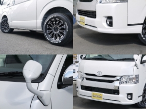 ハイエースワゴン4型新車　10人乗６AT　前向き９名乗車　内装カスタム　ＲＥＶＯシート