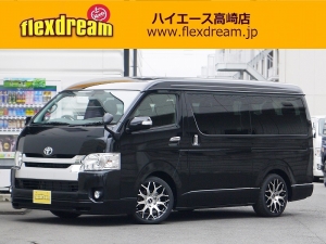 ハイエースワゴン4型新車　10人乗りシーケンシャル６AT　415コブラ