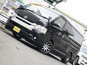 ハイエースワゴン4型新車　10人乗りシーケンシャル６AT　415コブラ