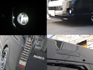 ハイエースワゴン4型新車　10人乗りシーケンシャル６AT　415コブラ