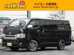 ハイエースバン4型新車　３０００ディーゼルターボ４ＷＤ　ダークプライム