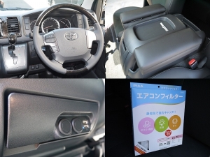 ハイエースバン4型新車　３０００ディーゼルターボ４ＷＤ　ダークプライム