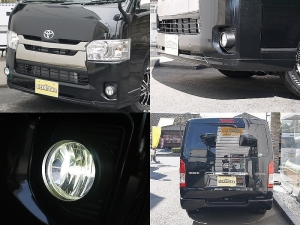 ハイエースバン4型新車　３０００ディーゼルターボ４ＷＤ　ダークプライム