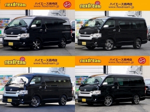 ハイエースワゴン4型新車　10人乗りシーケンシャル６AT　415コブラ