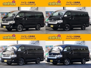 ハイエースワゴン4型新車　10人乗りシーケンシャル６AT　415コブラ