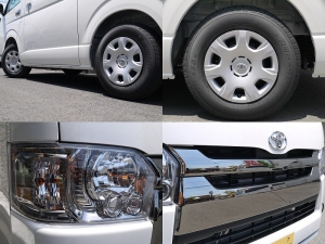 ハイエースバン4型新車　３０００ディーゼルターボ４ＷＤ　ダークプライム