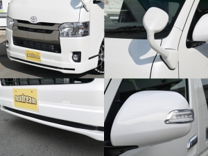 ハイエースバン4型新車　３０００ディーゼルターボ４ＷＤ　ダークプライム