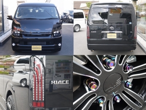 ハイエースワゴン4型新車　10人乗りシーケンシャル６AT　