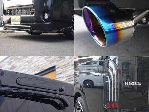 ハイエースバン4型新車　ダークプライム