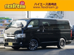 ハイエースバン4型新車　３０００ディーゼルターボ４ＷＤ　ダークプライム