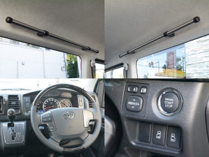 ハイエースバン4型新車　３０００ディーゼルターボ４ＷＤ　ダークプライム