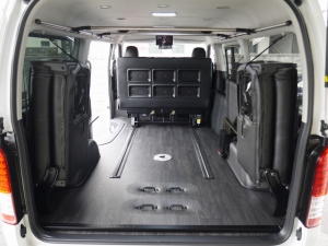 ハイエースワゴンFD-BOX2T　ロングスライドレール