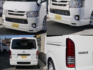 ハイエースバン4型新車　ダークプライム