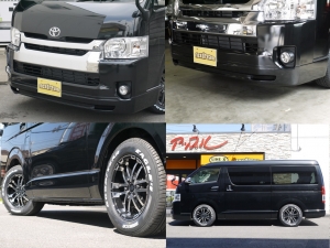 ハイエースワゴン4型新車　10人乗６AT　４ＷＤ