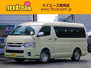 ハイエースワゴン4型新車　10人乗６AT　４ＷＤ