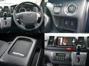 ハイエースバン4型新車　３０００ディーゼルターボ４ＷＤ　ダークプライム