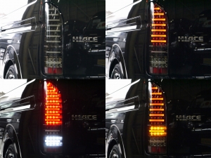 ハイエースバン4型新車　３０００ディーゼルターボ４ＷＤ　ダークプライム