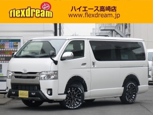 ハイエースバン4型新車　２８００ディーゼルターボ４ＷＤ　ダークプライム