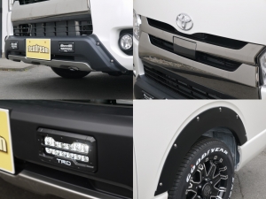 ハイエースバン4型新車　２８００ディーゼルターボ４ＷＤ　ダークプライム