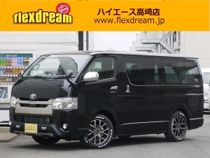 ハイエースバン4型新車　２８００ディーゼルターボ４ＷＤ　ダークプライム