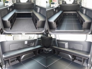 ハイエースバン4型新車　２８００ディーゼルターボ４ＷＤ　ダークプライム