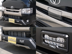 ハイエースバン4型新車　２８００ディーゼルターボ４ＷＤ　ダークプライム