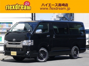 ハイエースバン4型新車　２８００ディーゼルターボ４ＷＤ　ダークプライム