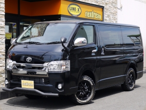 ハイエースバン4型新車　２８００ディーゼルターボ４ＷＤ　ダークプライム