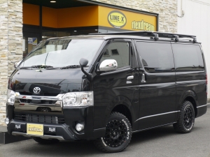 ハイエースバン4型新車　２８００ディーゼルターボ４ＷＤ　ダークプライム