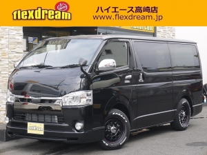 ハイエースバン4型新車　２８００ディーゼルターボ４ＷＤ　ダークプライム