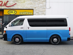 ハイエースバンワイド　ＳーＧＬ 　２ＷＤ　丸目換装