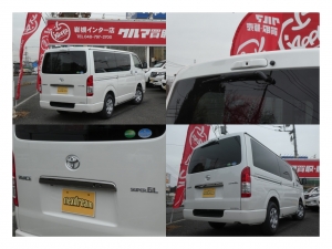 ハイエースバン一部改良後 安全装備追加 特別仕様車