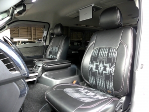 ハイエースワゴンGL  4WD　FD-BOX3　FDClassic丸目換装