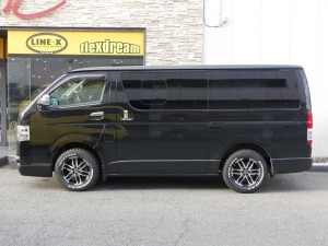 ハイエースバンディーゼル 4WD　フルフラット